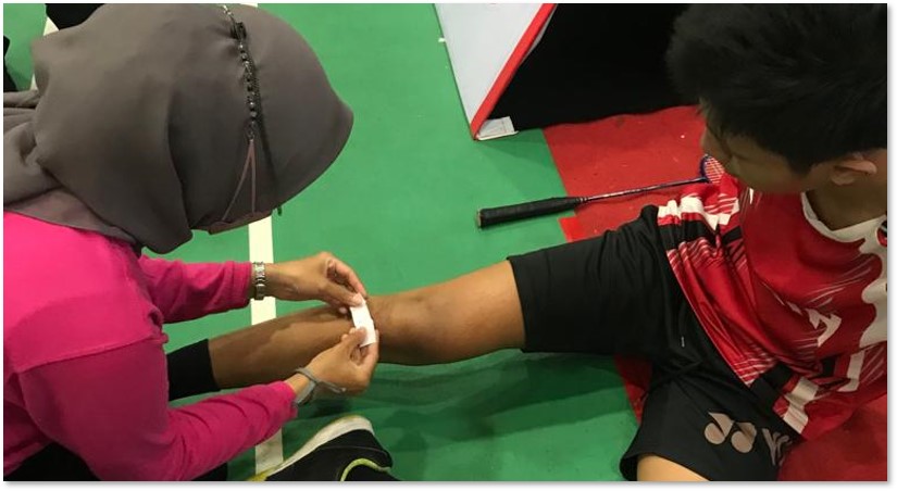 Support Badminton Kejurkot Jakarta Selatan